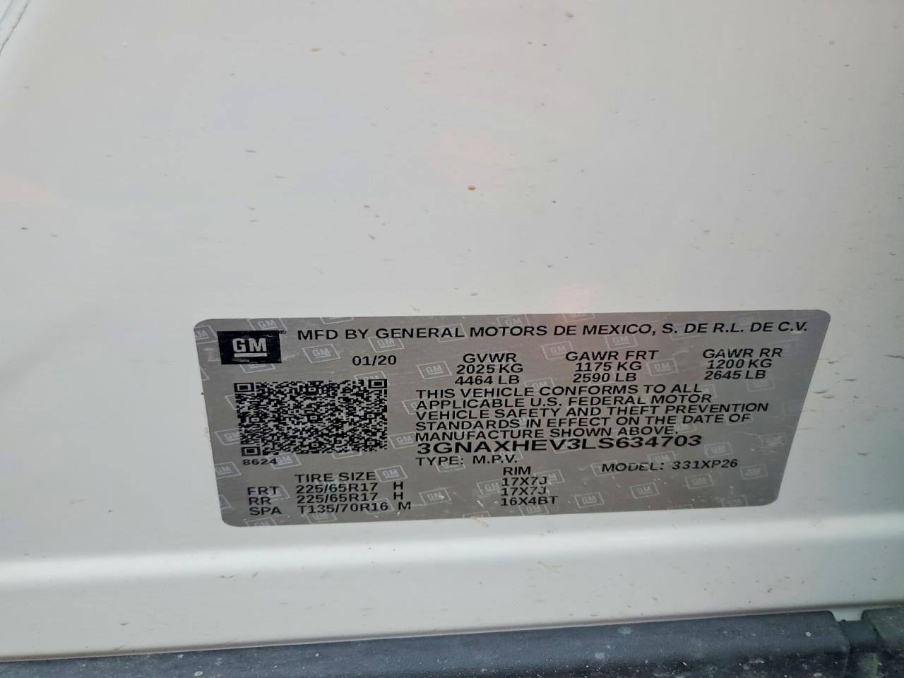 Chevrolet Equinox Ls