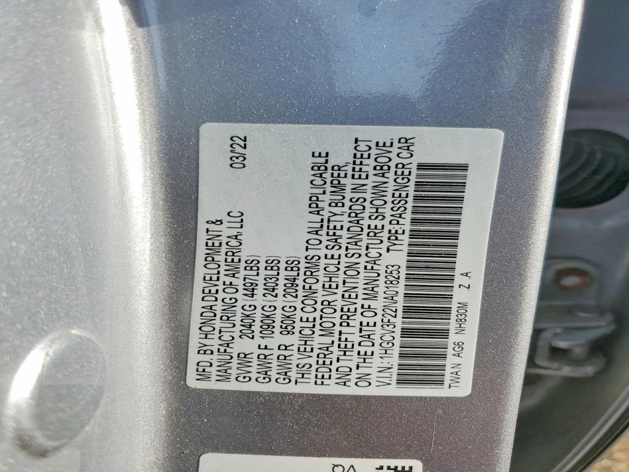 Honda Accord Hybrid Sport