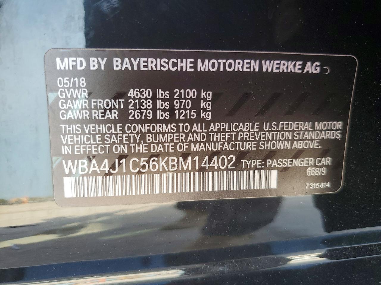 BMW 4 Series Gran Coupe