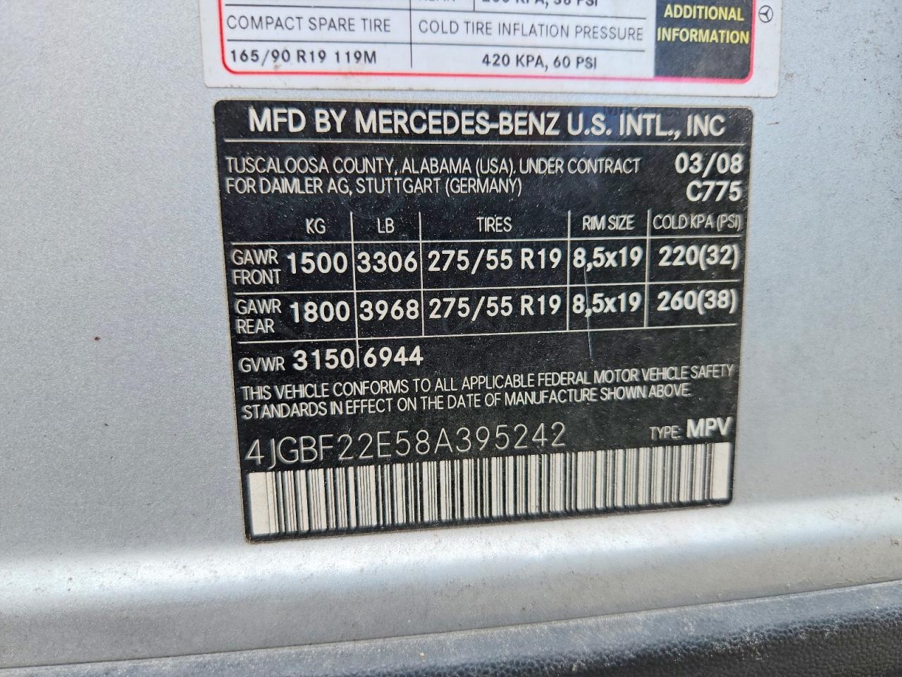 Mercedes-Benz G-Class 320 Cdi