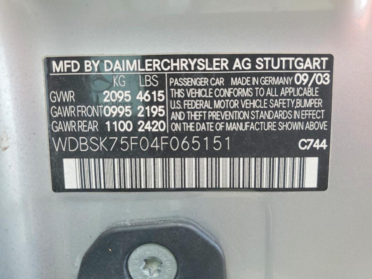 Mercedes-Benz S-Class 500