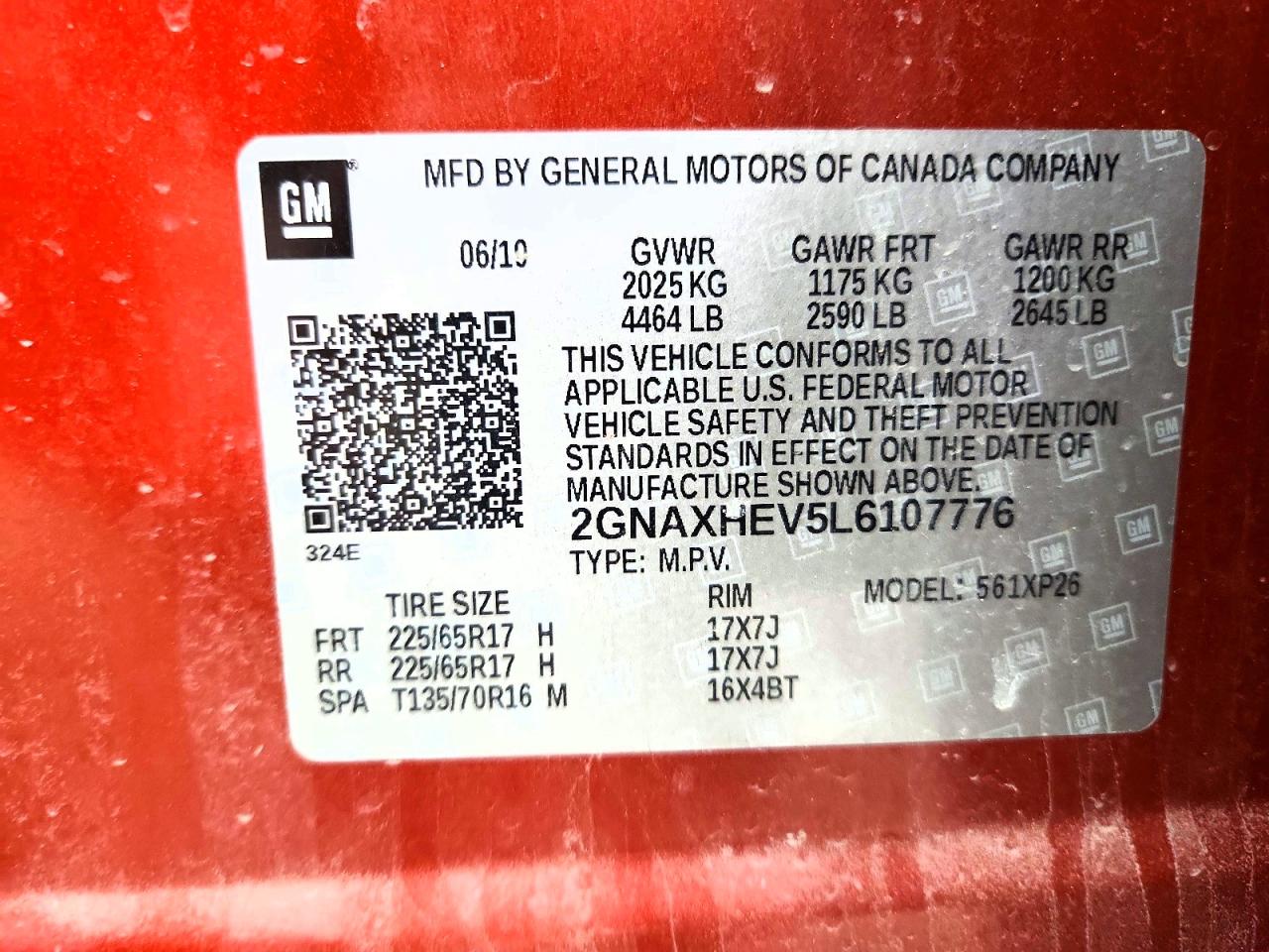 Chevrolet Equinox Ls