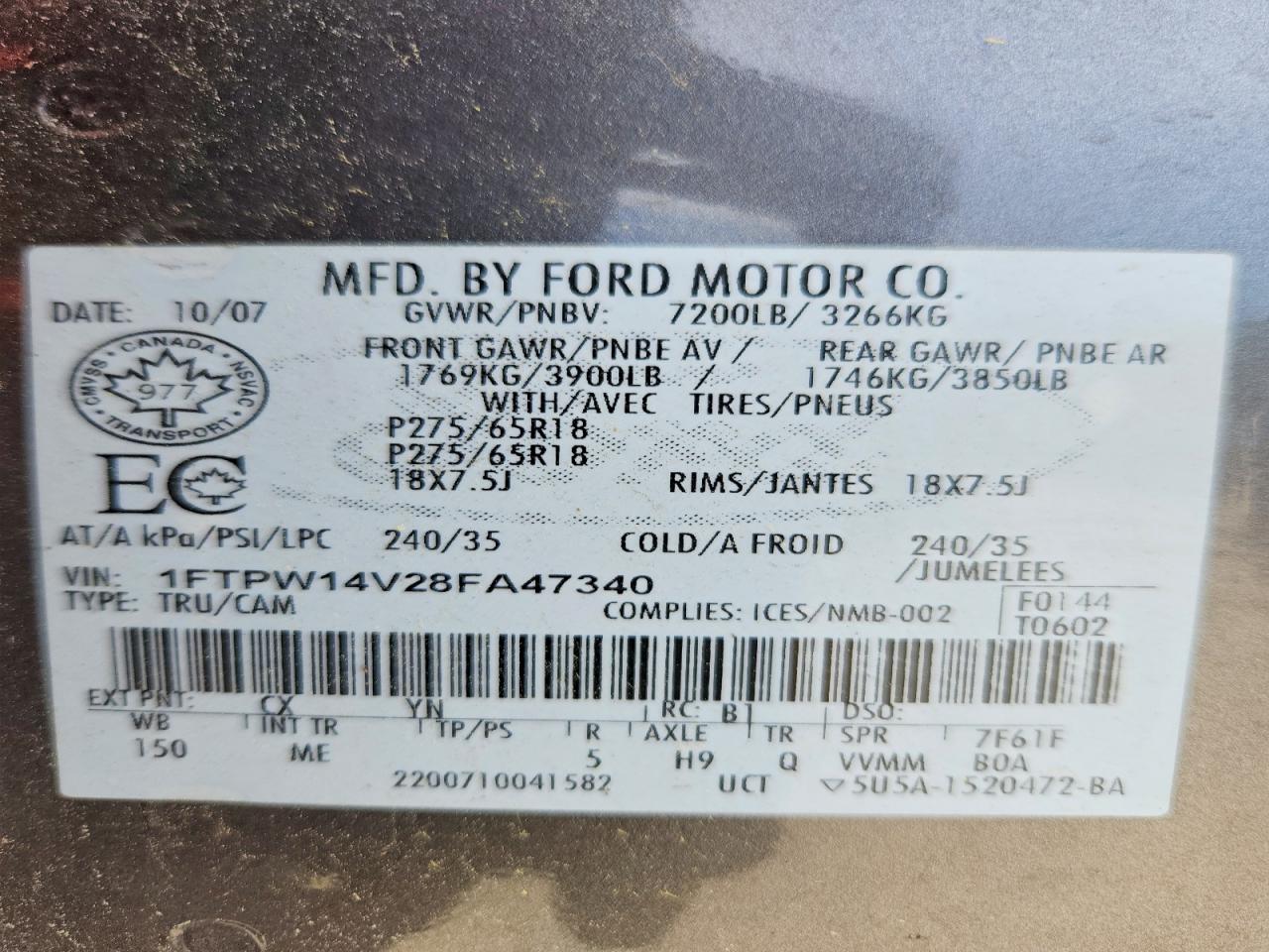 Ford F-150 Supercrew
