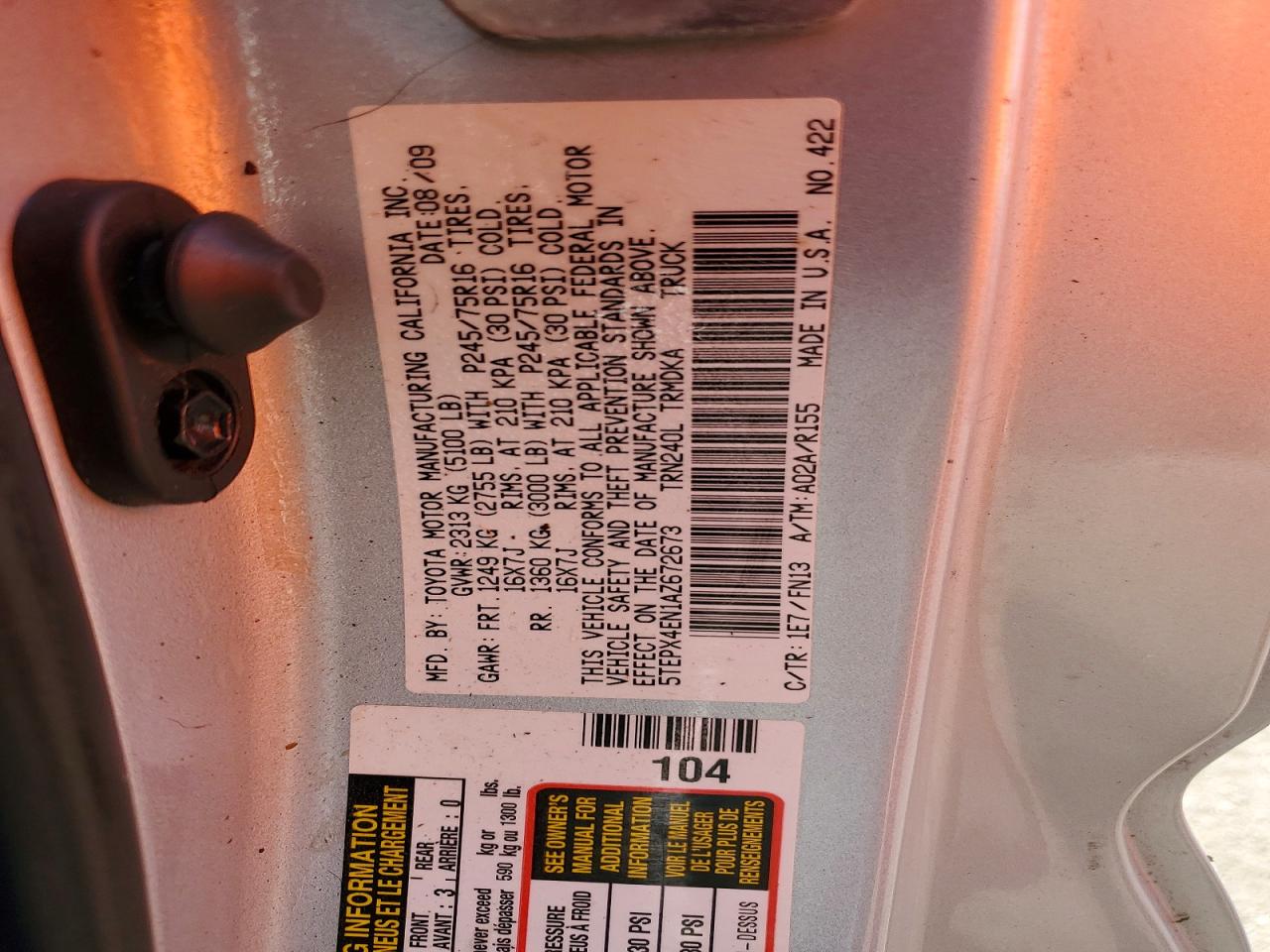 Toyota Tacoma Base