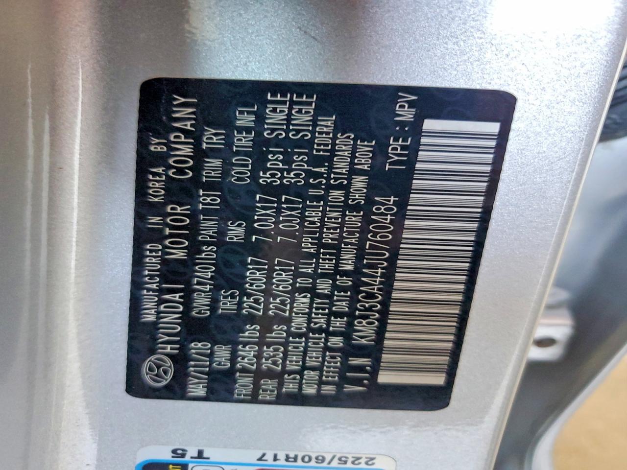 Hyundai TUCSON Sel Plus