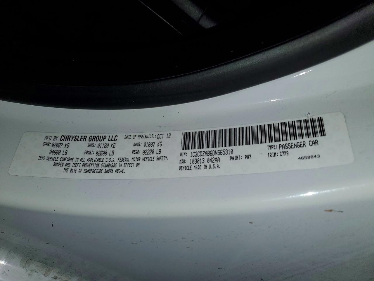 Dodge Avenger Se