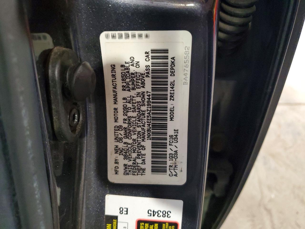 Toyota Corolla Le