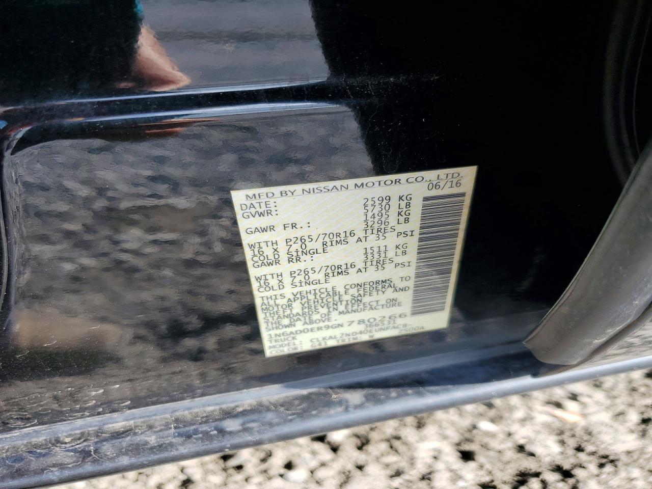 Nissan Frontier Sv