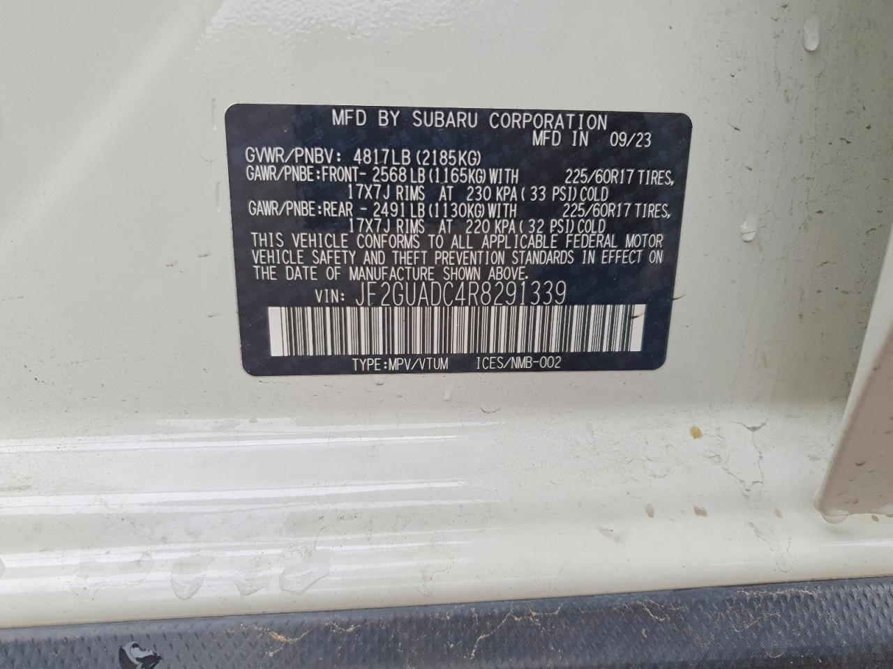 Subaru Crosstrek Premium