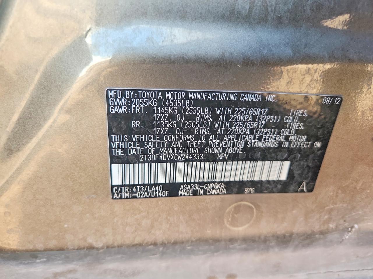 Toyota RAV4 Limited