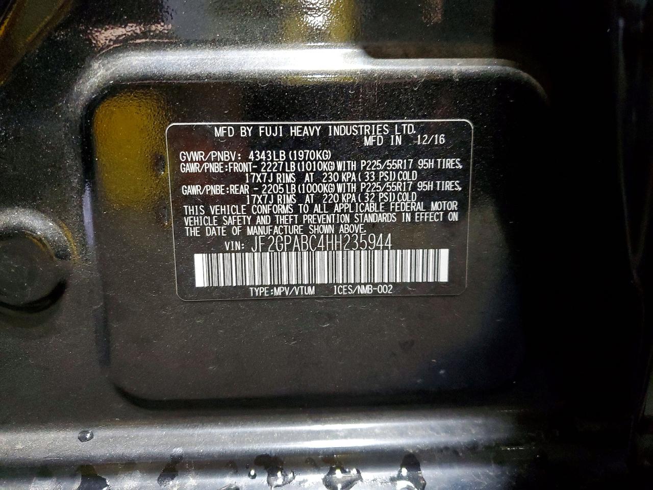 Subaru Crosstrek Premium
