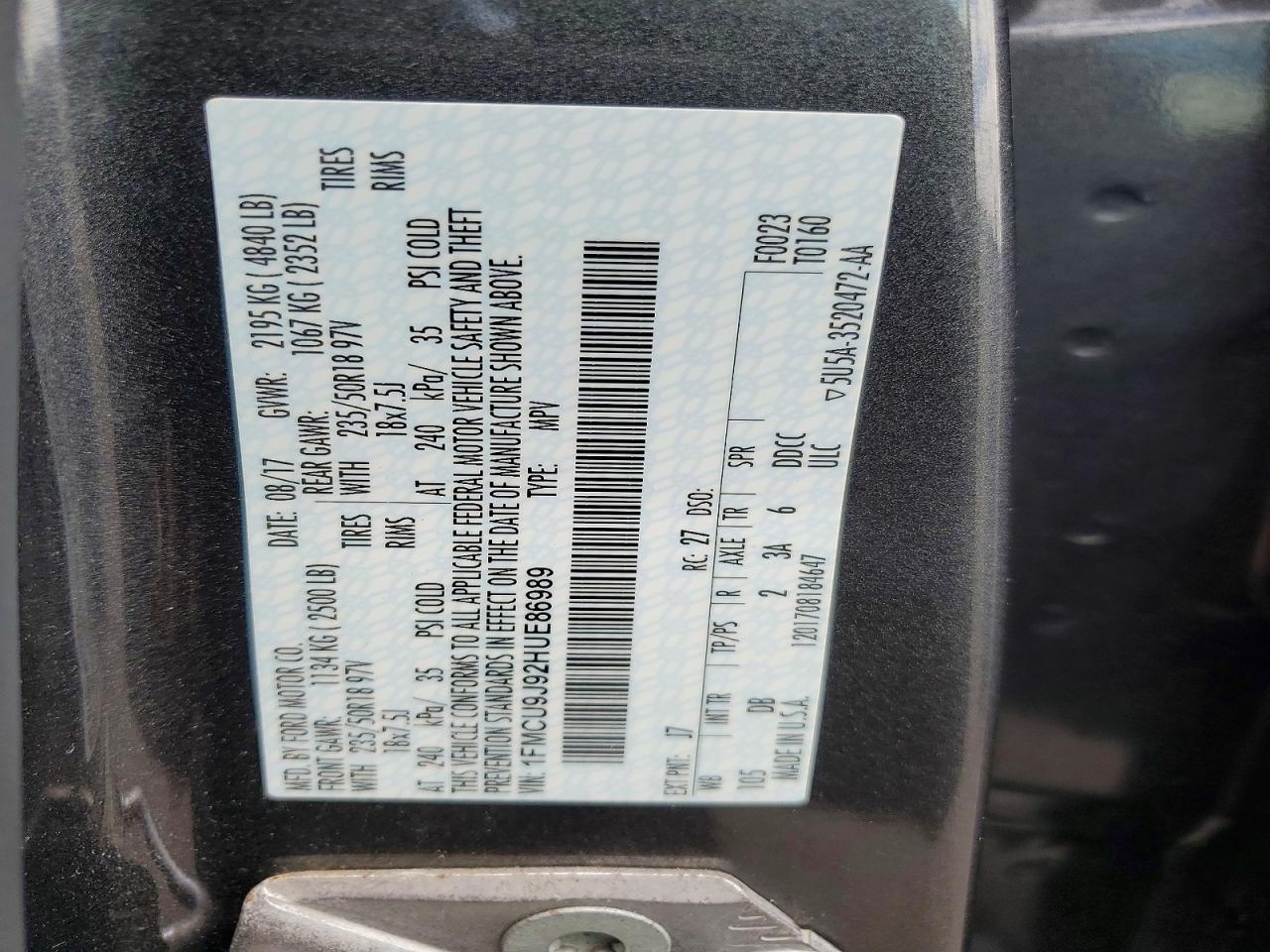 Ford Escape Titanium