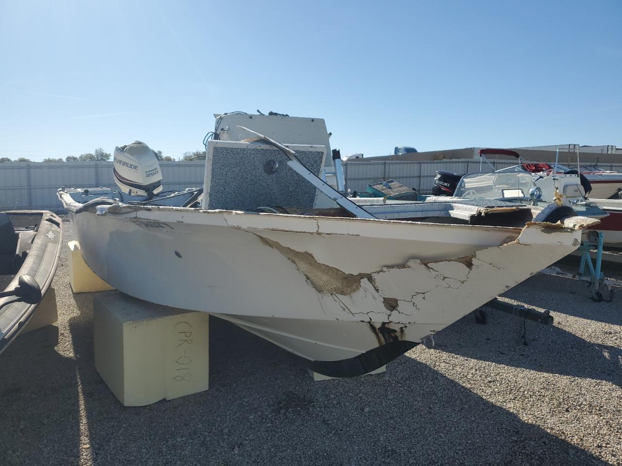 Salvage Blazer Boats Inc Boat Only Image