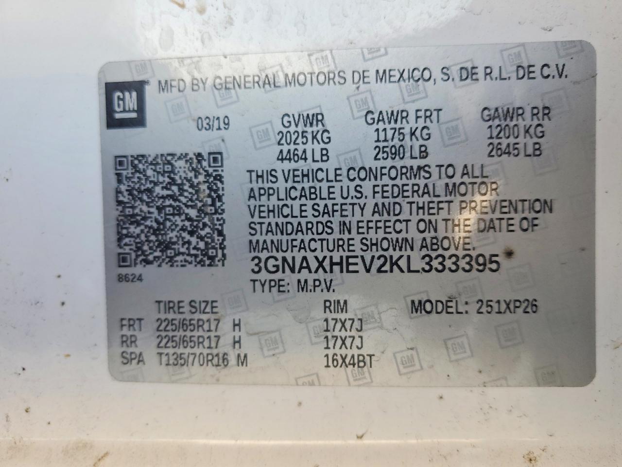 Chevrolet Equinox Ls