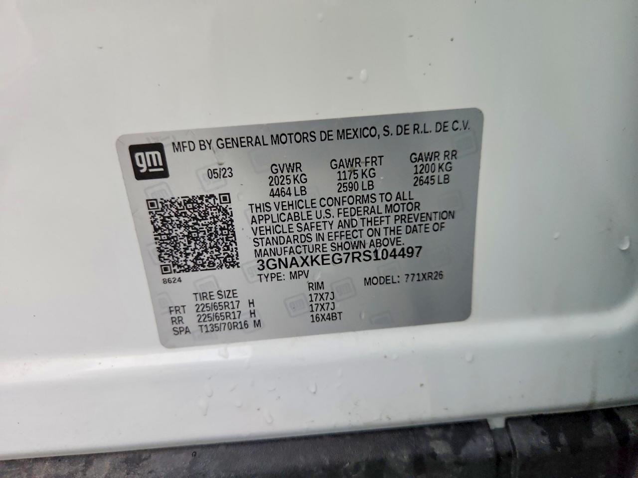 Chevrolet Equinox Lt