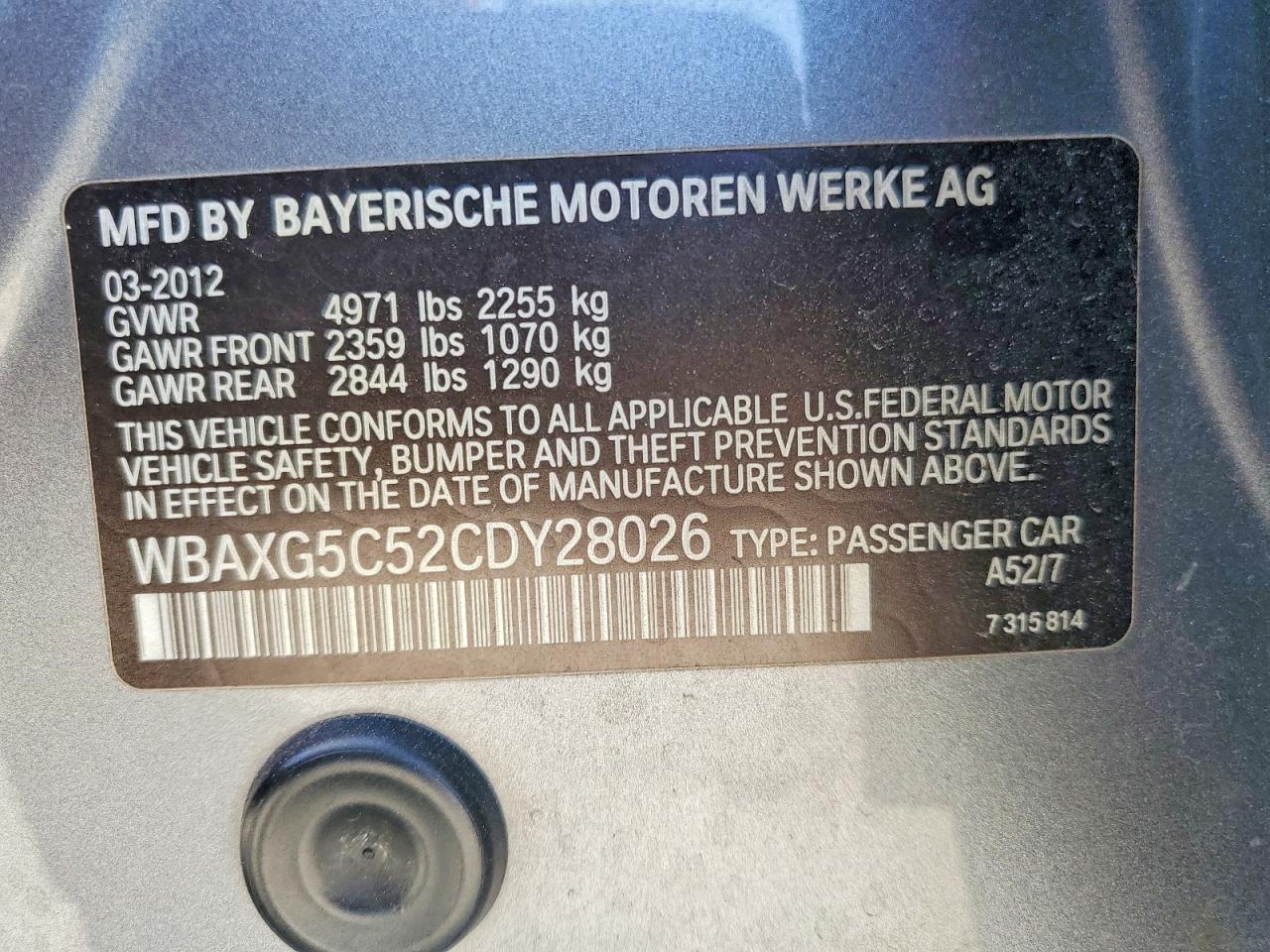 BMW 5 Series I
