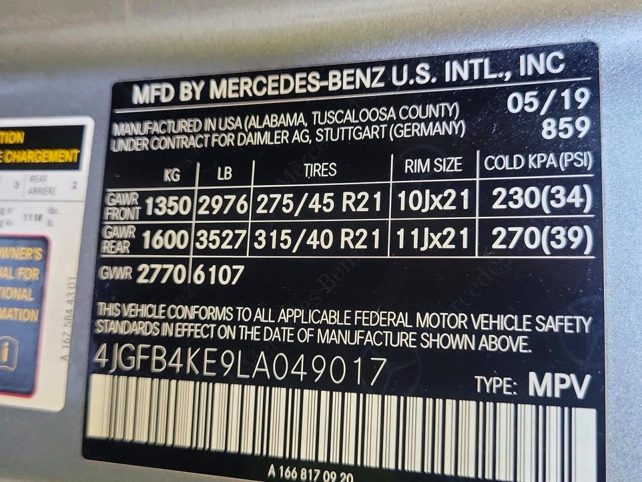 Mercedes-Benz GLE 350 4matic