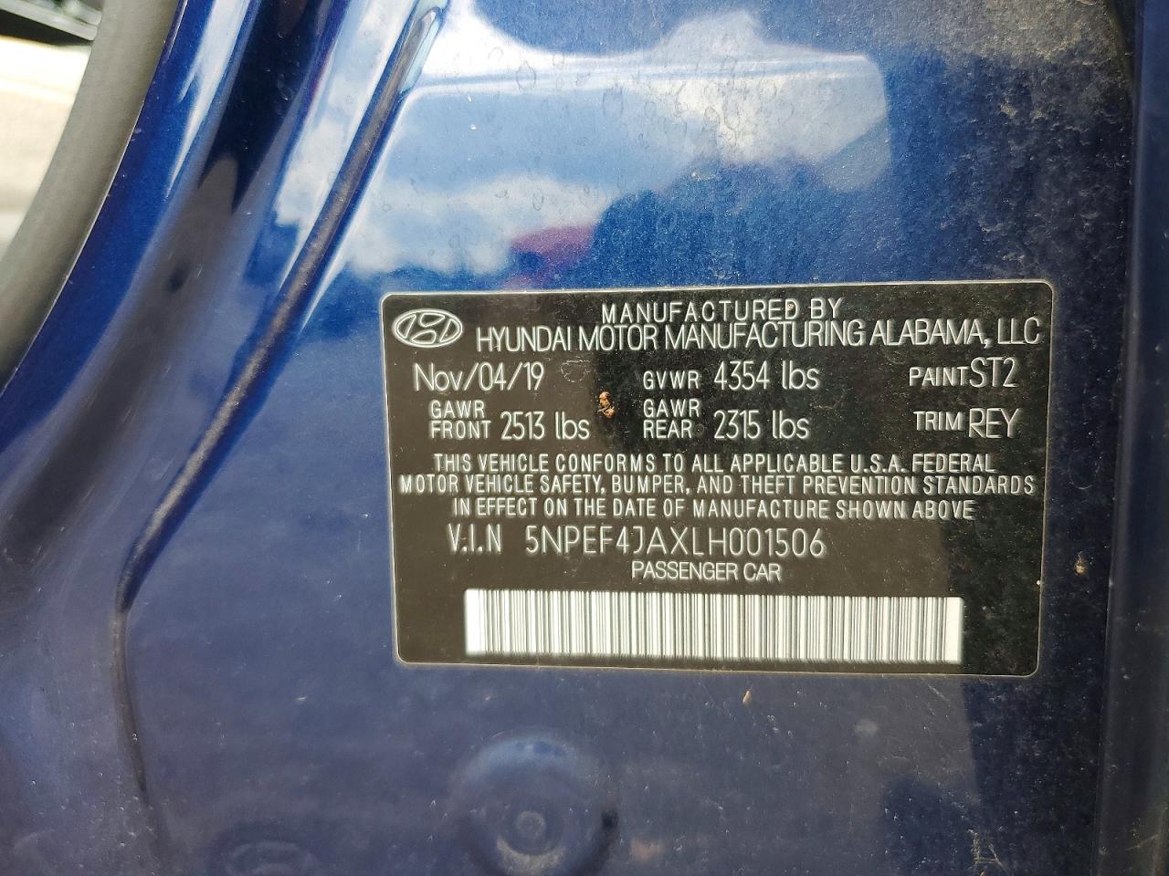 Hyundai SONATA Sel