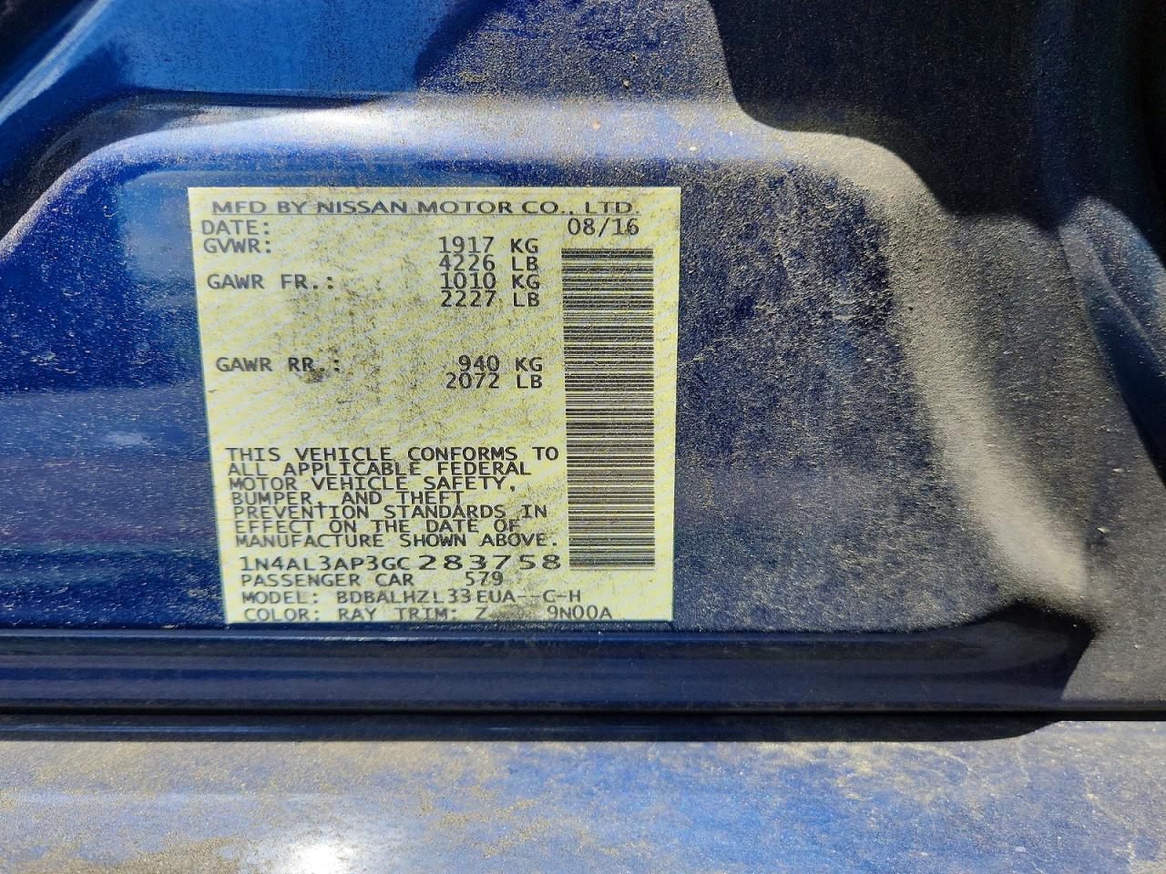 Nissan Altima 2.5 Sr
