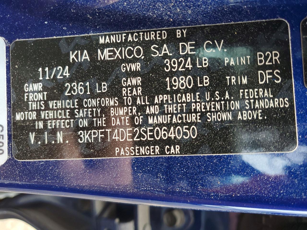 Kia K4 Lxs