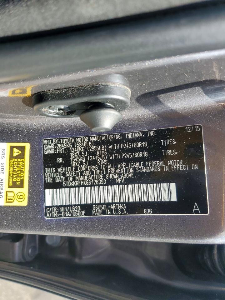 Toyota Highlander Xle