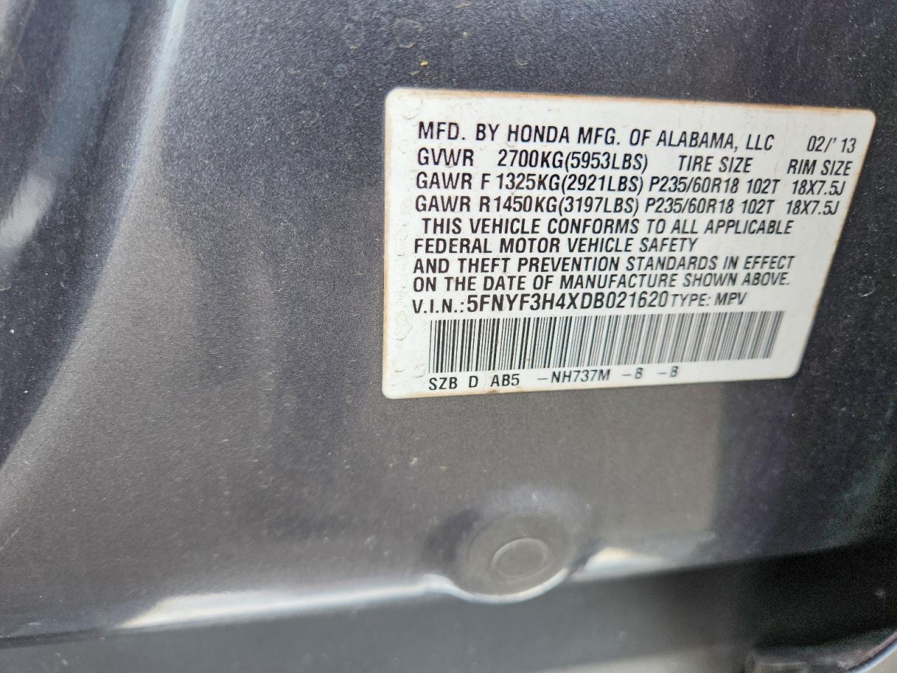 Honda Pilot Ex