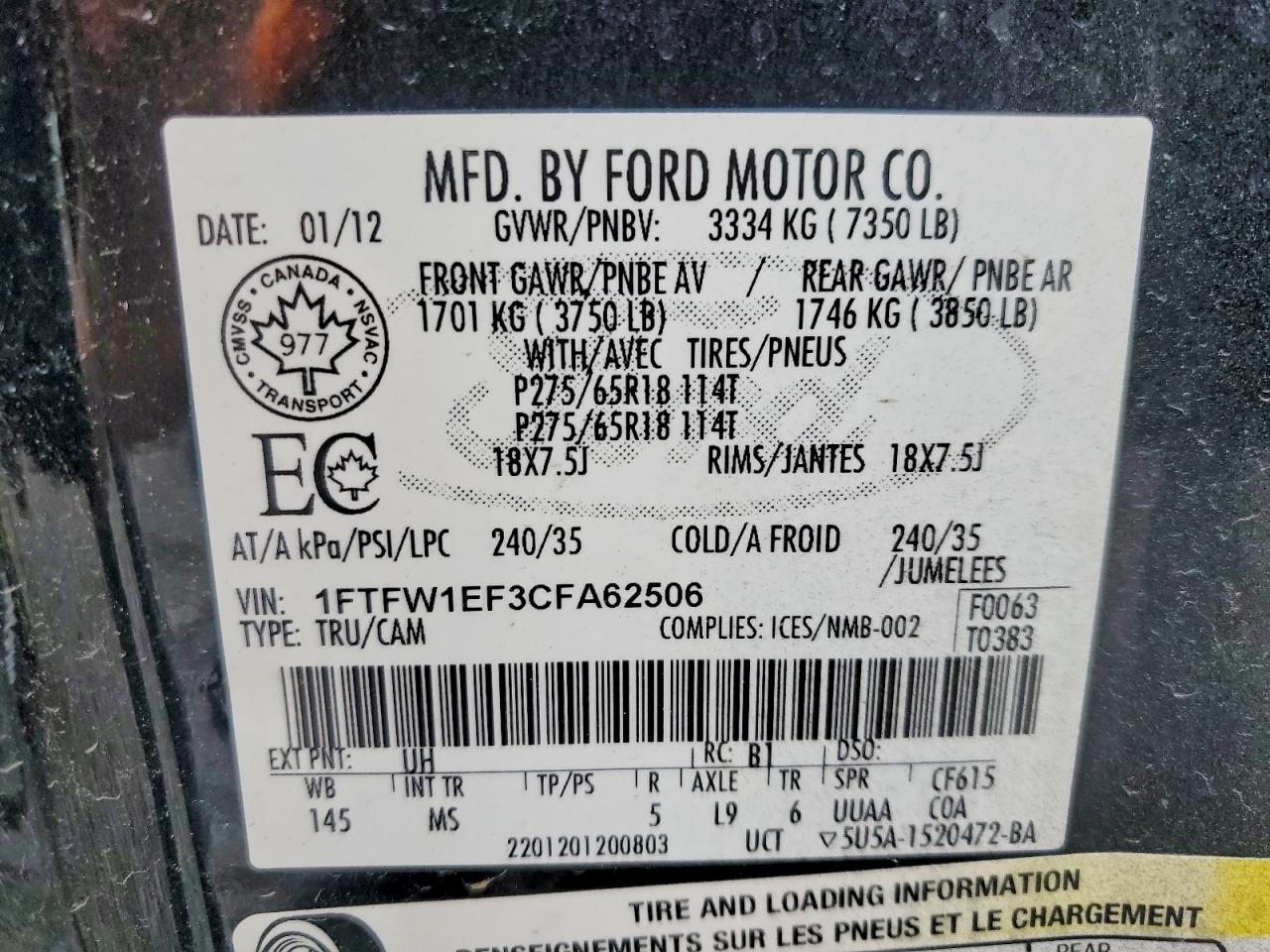 Ford F-150 Supercrew