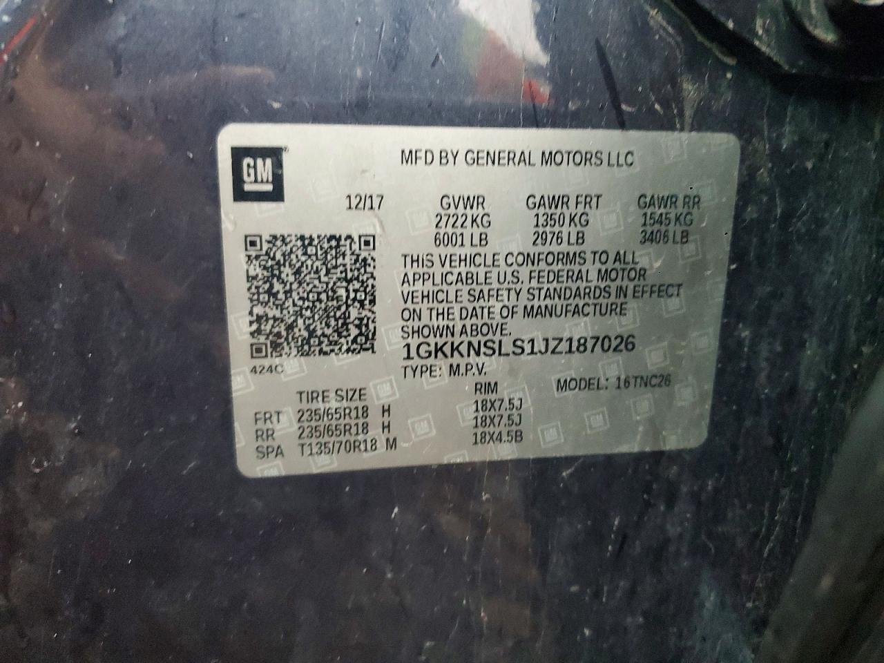 GMC Acadia Sle