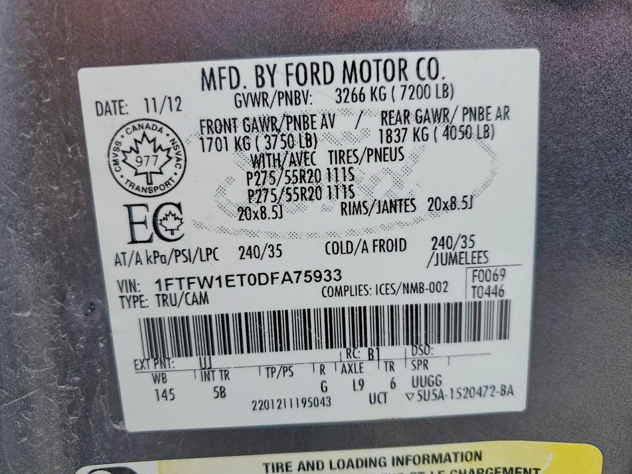 Ford F-150 Supercrew
