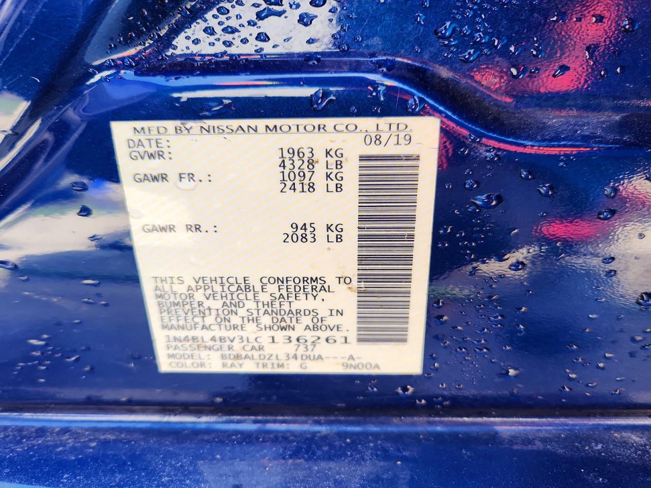 Nissan Altima 2.5 S