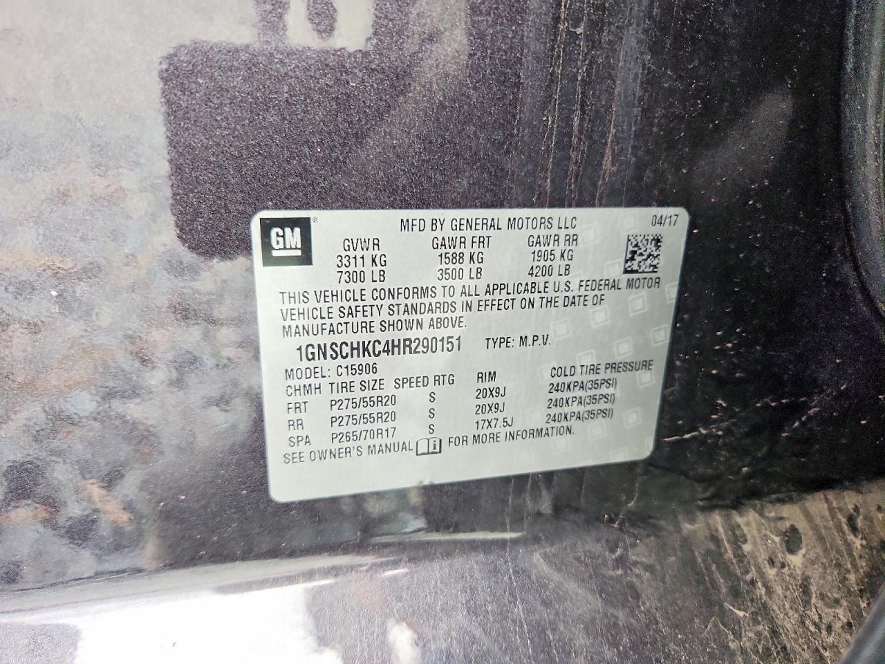 Chevrolet Suburban C1500 Lt