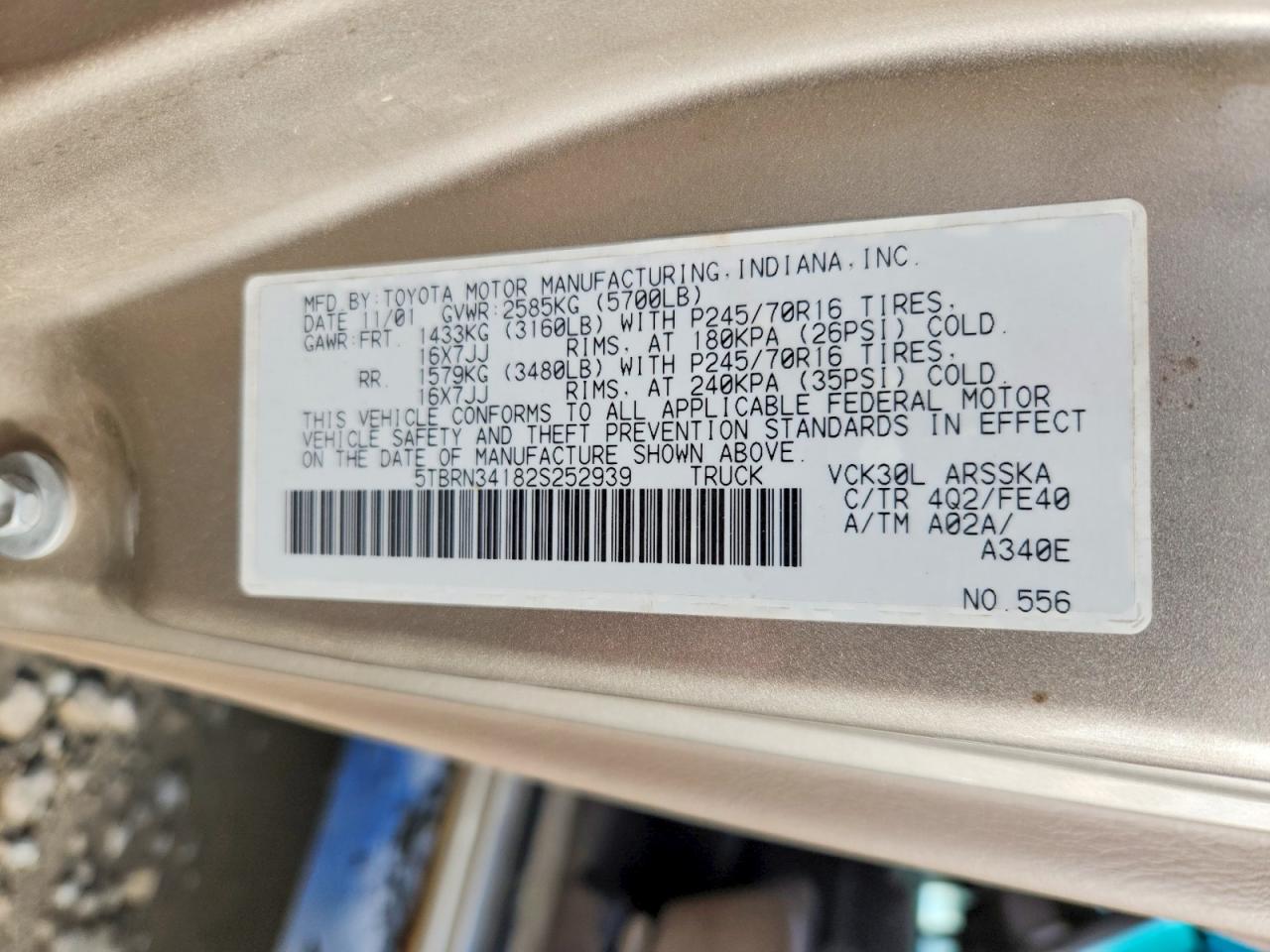 Toyota Tundra Access Cab Sr5