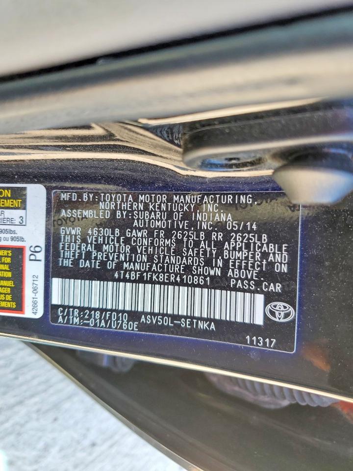 Toyota Camry Le