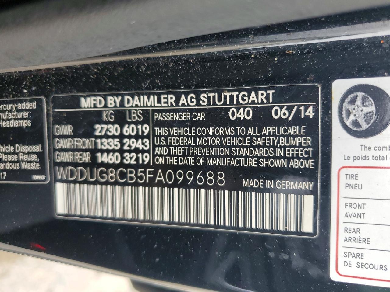 Mercedes-Benz S-Class 550