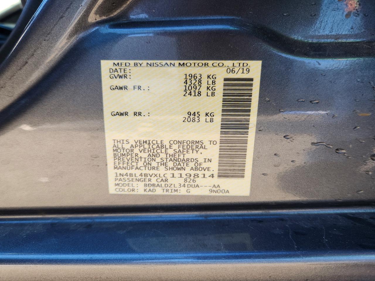 Nissan Altima S