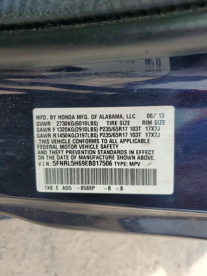 Honda Odyssey Exl
