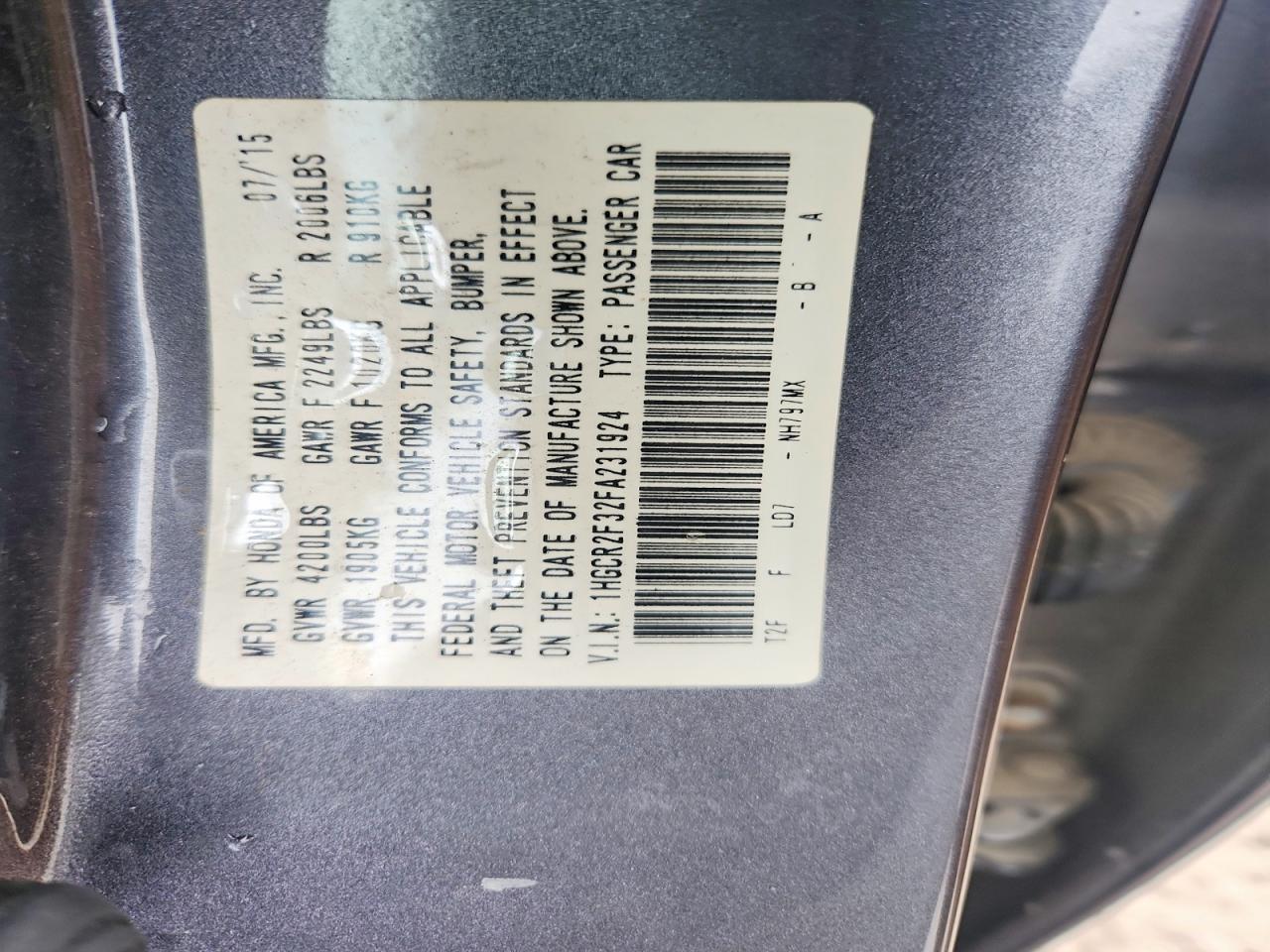 Honda Accord Lx