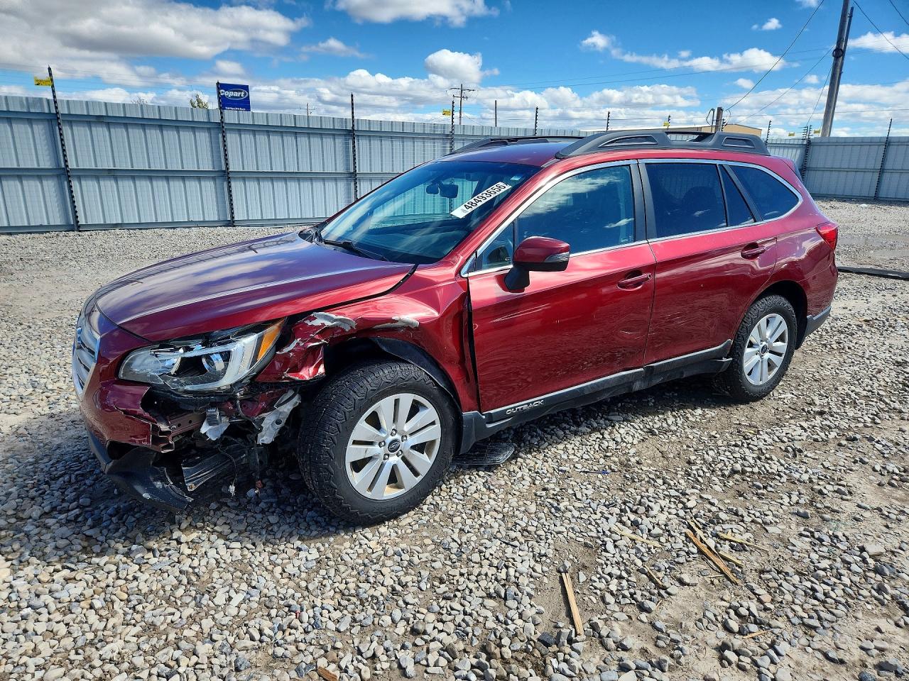 Salvage Subaru Outback Image
