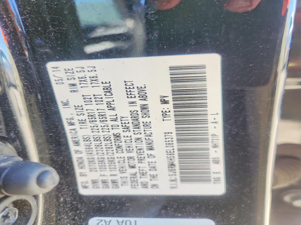 Honda Crv Ex