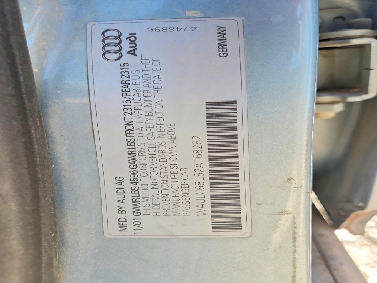 Audi A4 1.8t Quattro