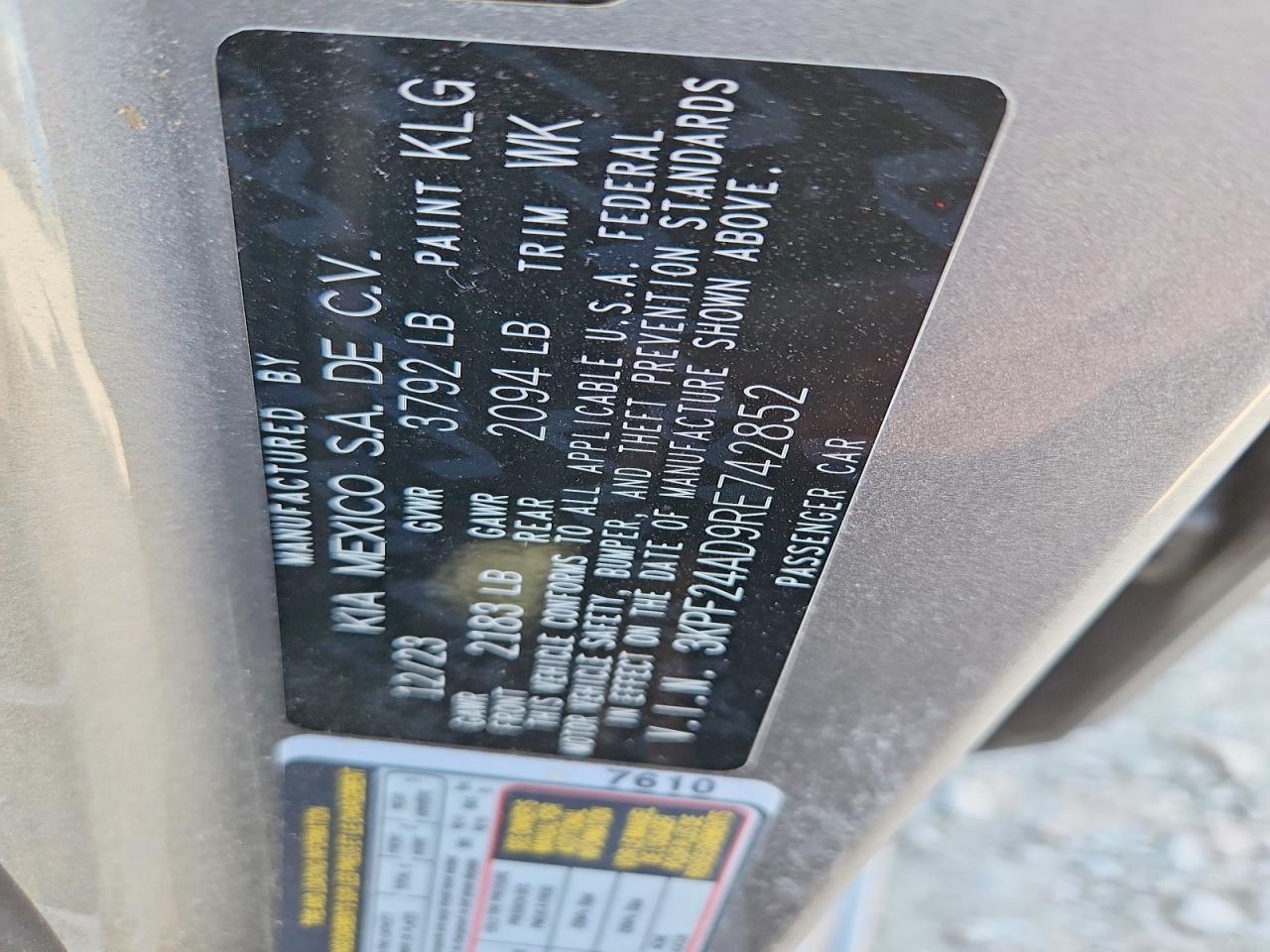 Kia Forte Lxs