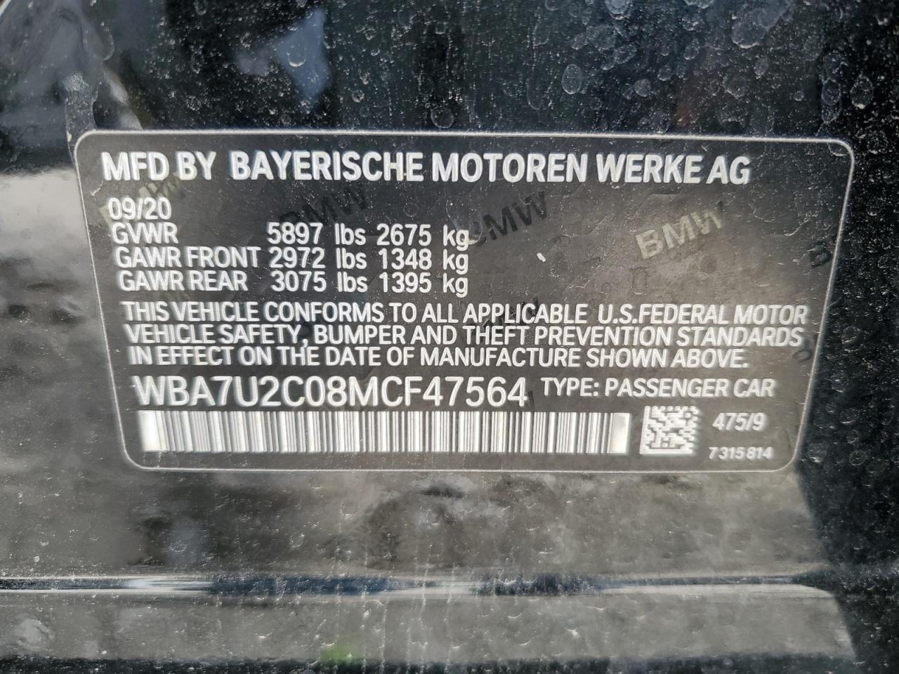 BMW 7 Series Xi