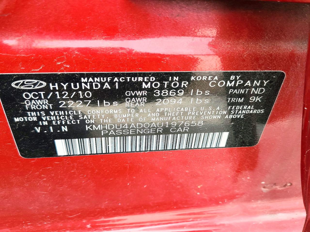Hyundai ELANTRA Gls
