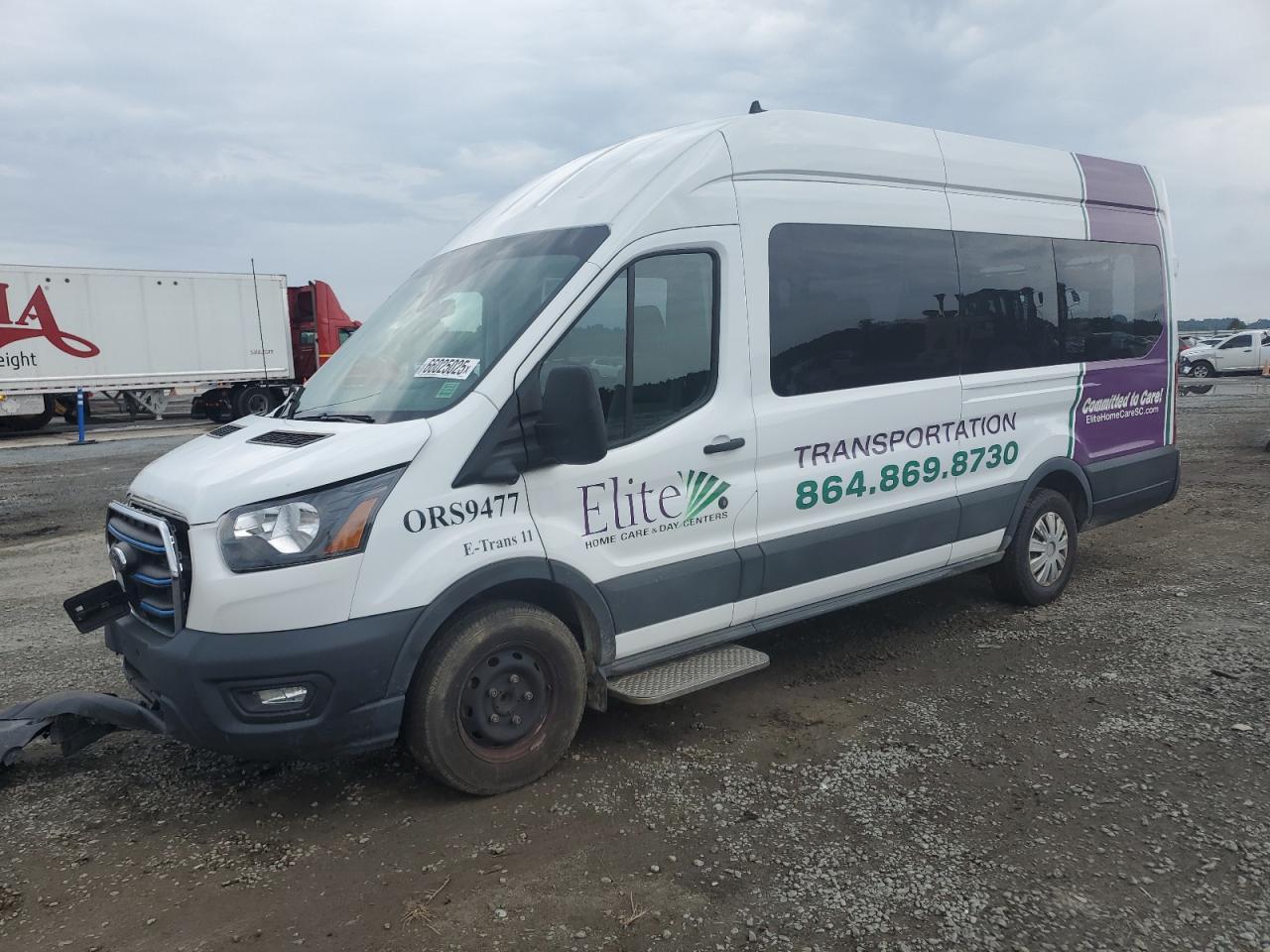 Salvage Ford Transit Image