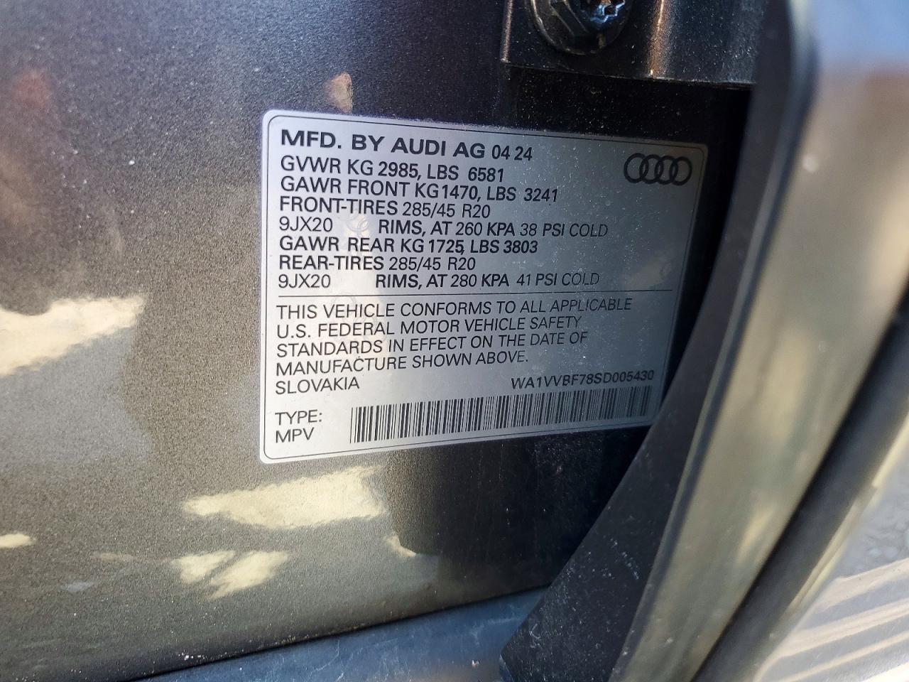 Audi Q7 Prestige
