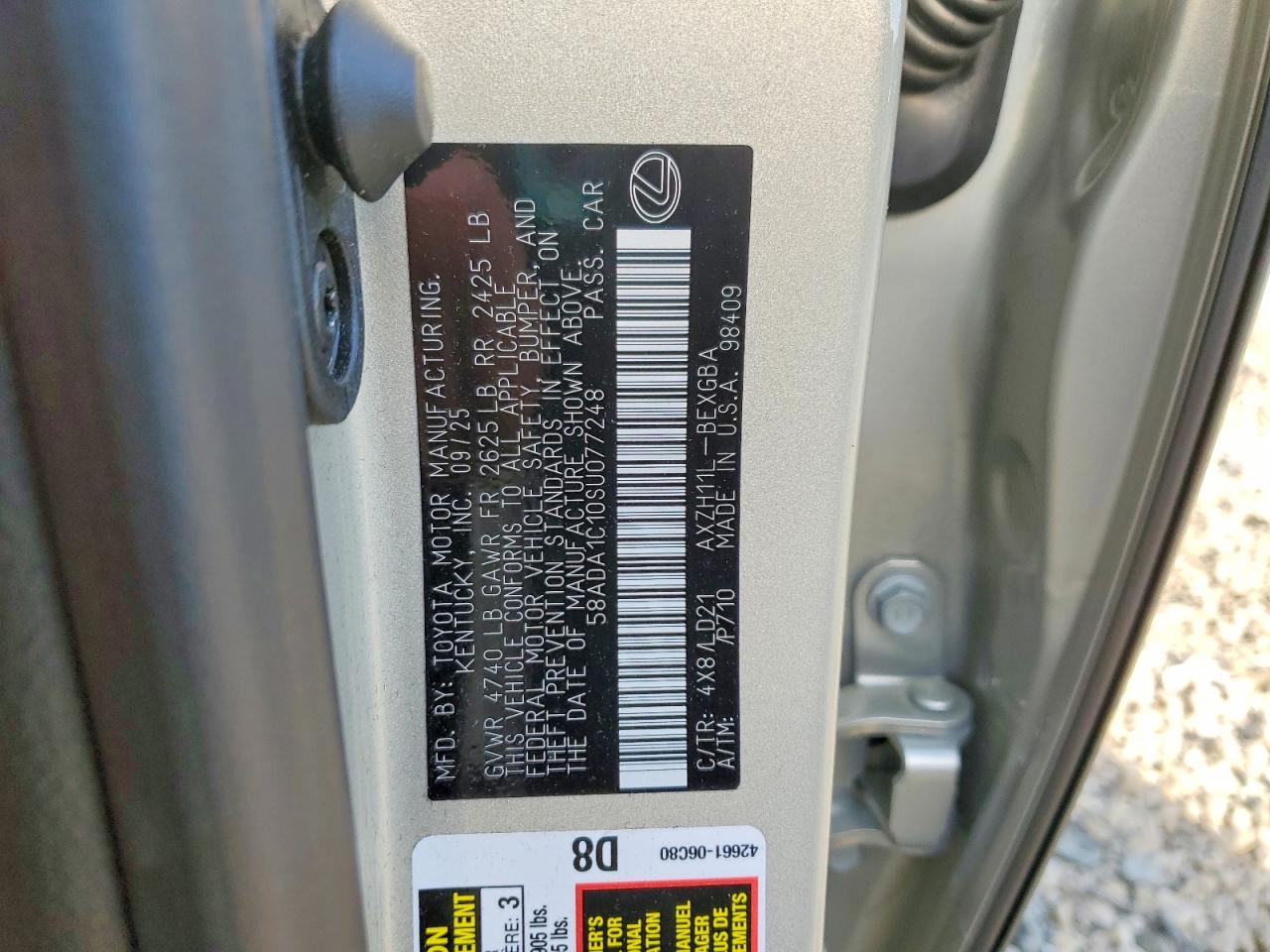 Lexus Es Base