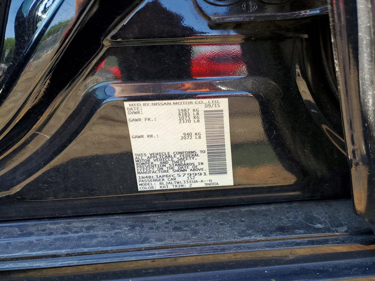 Nissan Altima 3.5 Sl