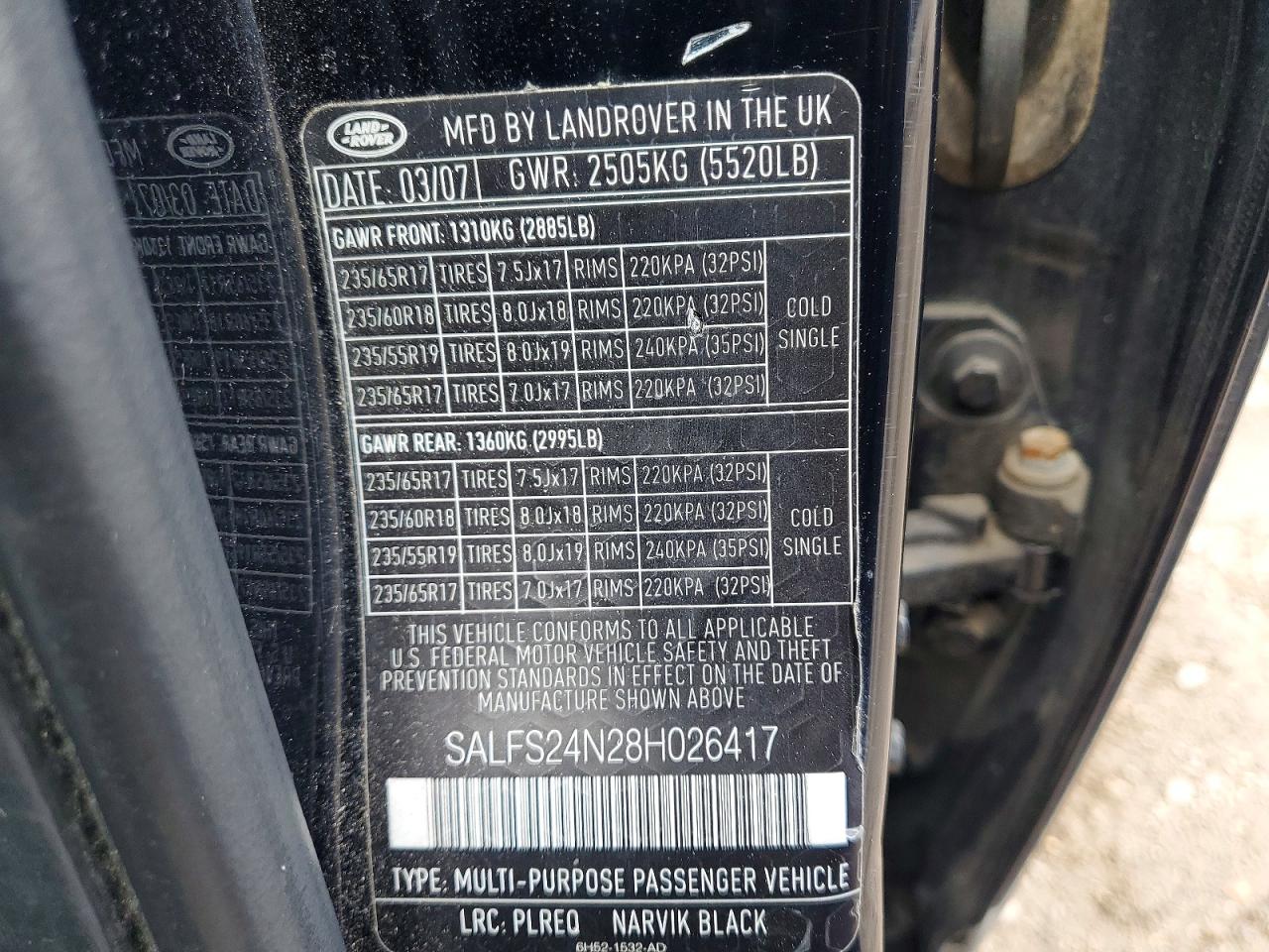 Land Rover LR2 Se Technology