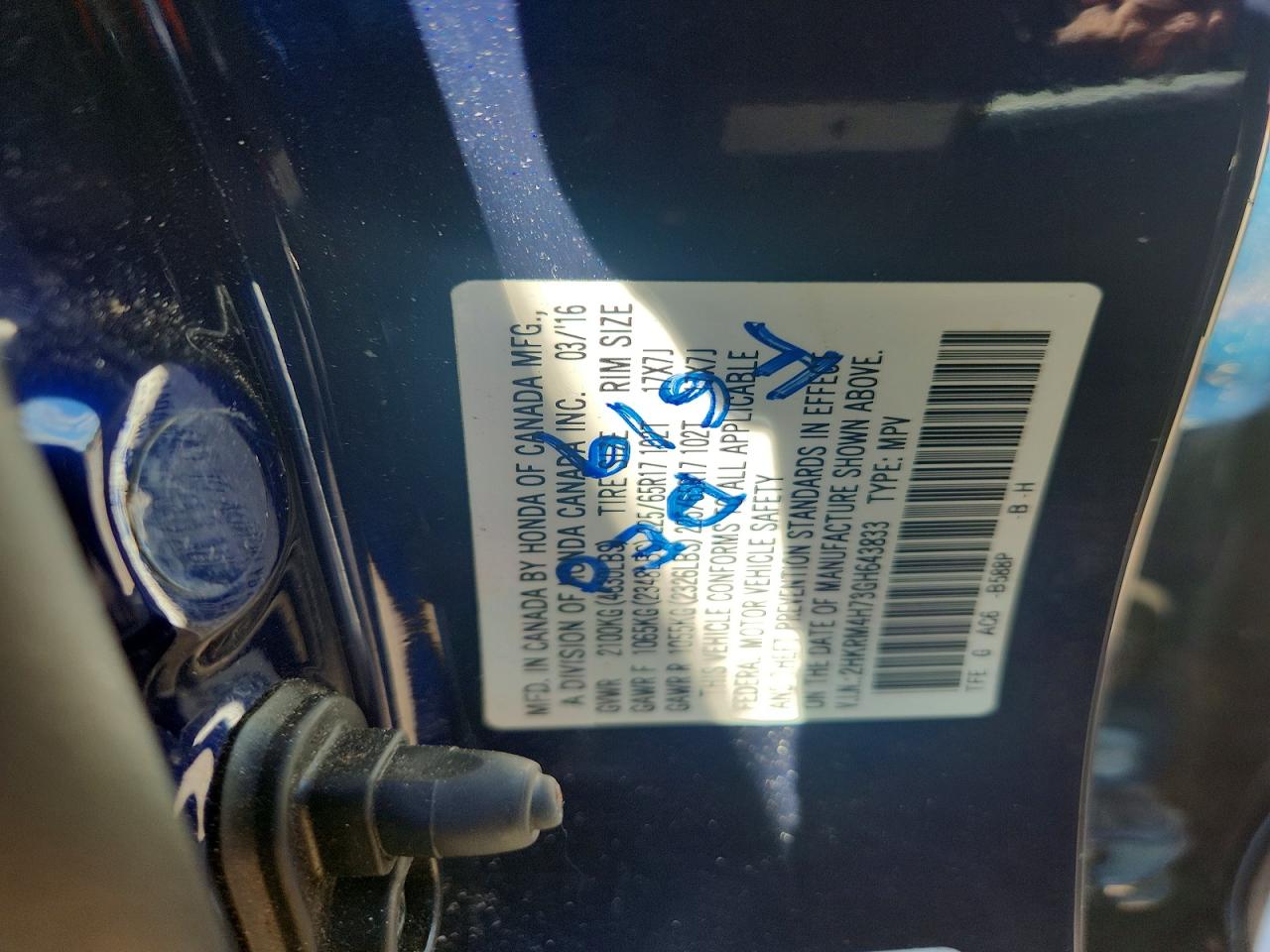 Honda Crv Exl