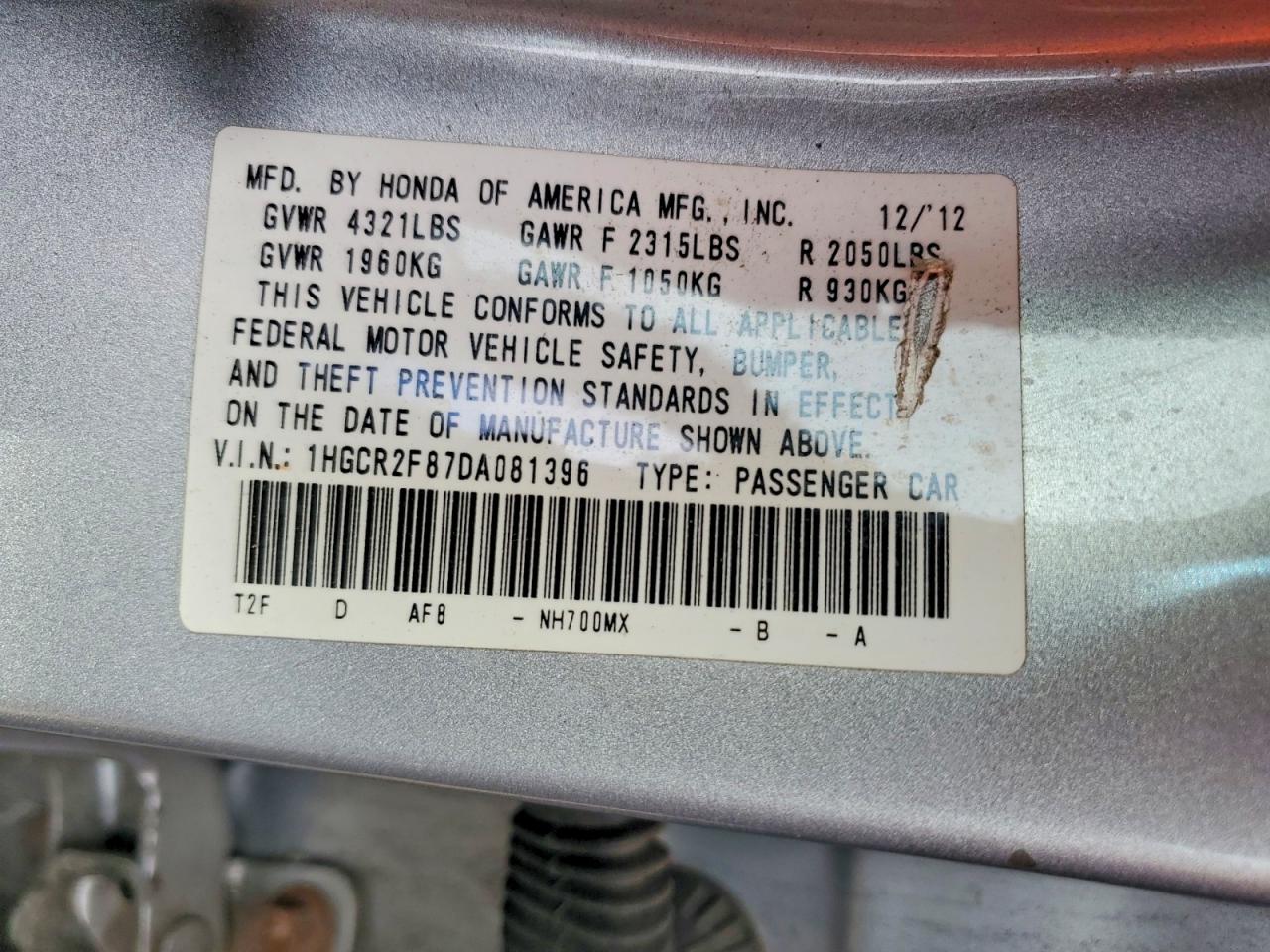 Honda Accord Exl